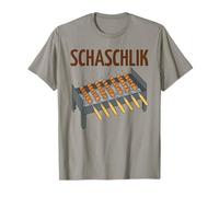 Shish Kebab Barbecue Brochettes Russes Barbecue Russie T-Shirt