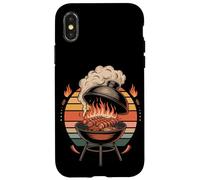 Shish Kebab Retro Grill Coque pour iPhone X/XS