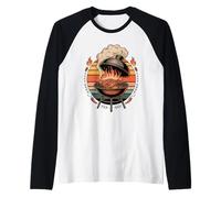 Shish Kebab Retro Grill Manche Raglan