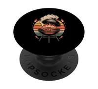 Shish Kebab Retro Grill PopSockets PopGrip Adhésif
