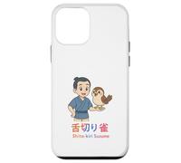 Shita-Kiri Suzume Le Moineau taillé à la Langue Coque pour iPhone 12 Mini