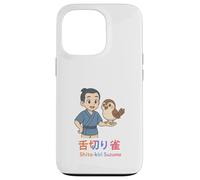 Shita-Kiri Suzume Le Moineau taillé à la Langue Coque pour iPhone 13 Pro