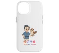 Shita-Kiri Suzume Le Moineau taillé à la Langue Coque pour iPhone 14