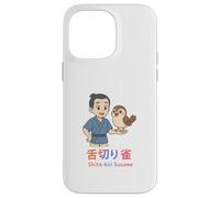 Shita-Kiri Suzume Le Moineau taillé à la Langue Coque pour iPhone 14 Pro Max