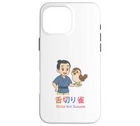 Shita-Kiri Suzume Le Moineau taillé à la Langue Coque pour iPhone 16 Pro Max
