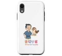 Shita-Kiri Suzume Le Moineau taillé à la Langue Coque pour iPhone XR