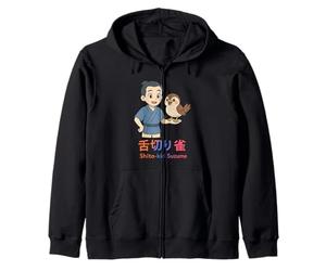 Shita-Kiri Suzume Le Moineau taillé à la Langue Sweat à Capuche