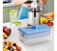 Shitafe Bac À Glaçons Avec Couvercle,Plateau À Glaçons Détachage Facile,Accessoire Facile À Démouler Pour Boissons Froides Jus Cocktail Whisky | Pour Étudiants Barmen Hôtes Et Bureau