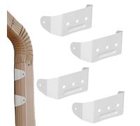 Shitafe Colliers De Fixation Pour De Gouttière | Sangles De Serrage Tuyau | Support De Bride Fixation | Pour Maison Extérieur Jardin Garage Sous-Sol Appartement Industrie