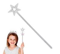 Shitafe étoile, Magique pour, étoile à Cinq Branches Scintillante, Jouet de Jeu de Simulation et créatif pour Petites Princesses, fées, Danseuses, mascarades, Spectacles sur scène
