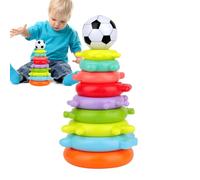 Shitafe Jouets Anneaux Empilables | Jeu sensoriel d'empilement de Table - Jeu De Société Interactif D'équilibre À Empiler pour, Maternelle, Écoles, Adolescents, Garçons Et Filles