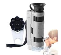 Shitafe Microscope pour,Jouet Scientifique avec Grossissement 100X | Microscope Loupe pour Pièces - Grossissement 100X Apprentissage Scientifique pour Étude De La Nature Projets Scolaires