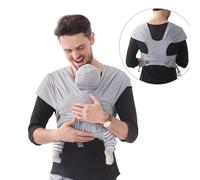 Shitafe Porte-bébé, porte-bébé, Porte-bébé hybride ergonomique, Écharpe pré-emballée, écharpe de portage pour bébé douce et extensible pour les tout-petits, les bébés plus âgés et les nouveau-nés