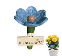 Shitafe Station d'Abreuvement pour Abeilles de Jardin | Coupe d'alimentation en Forme de Fleur,Coupe pour Abeilles Et Pollinisateurs Assoiffés,pour Les Ruches, Les Oiseaux, l'Apiculture, l'Élevage de