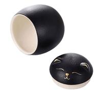 Shitafe Urne pour Chien - Urne-Souvenir en Céramique pour Chat | Boîte Mémoire Étanche pour Étagère Cheminée Cérémonie avec Empreinte De Patte