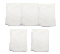 SHITINGRM Lot de 5 gants de nettoyage en microfibre doux pour le visage, réutilisables, 21 x 15 cm