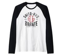 Shito-RYU Karate Do Arts Martiaux Japonais Osaka Vintage Manche Raglan
