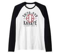 Shito RYU Karate Do Martial Arts Japan Tokyo Vintage Manche Raglan