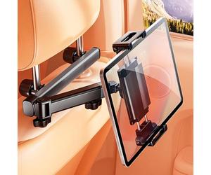 SHITONGSHANGMAO 1 Pièces Support Tablette Voiture pour Peugeot 3008 E3008 P64 2024 2025, Support Ipad Voiture Appui Tete Extensible, Support Tablette Voiture Angle Réglable