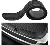 SHITONGSHANGMAO Caoutchouc Bandes Protection Coffre Autocollant pour Renault Twingo 3 2014-2019, Protection de Pare-Chocs de Coffre Anti-Rayures