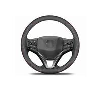 SHITONGSHANGMAO Couvre Volant Voiture Simili Cuir pour Volvo EX30 2024 2025, Couvre Volant Voiture Protege Couvre Volant Voiture Antidérapant Respirant