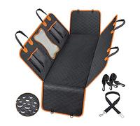 SHITONGSHANGMAO Housses de Siège D'auto pour Chien pour Fiat 600 Hybrid AB 2024, Protection Voiture Chien Siege Arriere avec Fenêtre de Visualisation Facile à Nettoyer