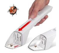 SHITOOMFE Catcher d'insectes pour Les Enfants, capteur d'insectes, araignée Portable Portable, Collection ' en Plastique légers écologique pour Attraper des araignées, des Abeilles, cafards