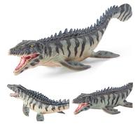 SHITOOMFE Toy Mosasaurus Dinosaure réaliste Artificiel avec Bouche et Dents Mobiles, Dinosaure en Plastique préhistorique éducatif pour Les Enfants