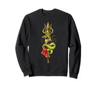 Shiva hindou Trident Hindouisme Dieu Yoga spirituel Sweatshirt