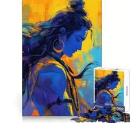 Shiva Le Rêveur Puzzle de 1000 pièces pour Adultes pour stimuler Le Cerveau, se détendre et créer Un Souvenir inoubliable 38x26cm