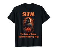 Shiva Maître de Yoga Hindou Méditation Spirituelle Hippie Yoga T-Shirt