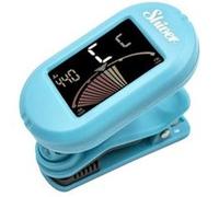 Shiver - Accordeur pour guitare, guitare basse, ukulélé, violon - basse/chromatique/guitare/ukulélé/violon - bleu Bleu