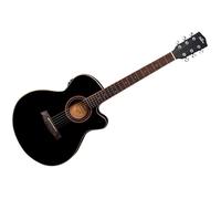 Shiver GFS ASCE 201 Black Guitare folk électro