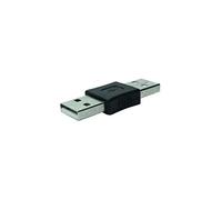 SHIVERPEAKS Adaptateur USB A Mâle Mâle Noir