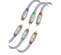 shiverpeaks Basic Câble vidéo (RVB) 3 x RCA mâle vers 3 x mâle 10 m