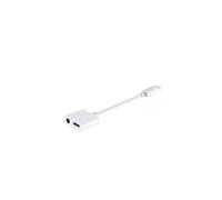 shiverpeaks BASIC-S Adaptateur USB-C - 3,5 jack + USB-C blanc