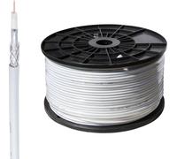 shiverpeaks ®-BASIC-S--Câble coaxial SAT 1,0 / 4,6, blindé 4 fois, ALU, anneau -DIGITAL CCS > 120 dB, 100m (BS81800-3)
