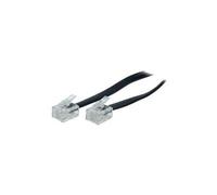 shiverpeaks basic-s câble modulaire, rj12-rj12 mâle, 6,0 m noir