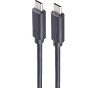 shiverpeaks BASIC-S Câble USB 3.2 USB-C mâle 1,00 m noir
