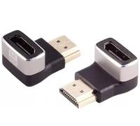 SHIVERPEAKS® Basic-S-HDMI-A Adapter, 90° Winkel unten, 8K, Metall Marque