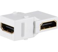 shiverpeaks ®-BASIC-S--Keystone Connecteur HDMI-A femelle 18Gbps, angle (BS08-10051)