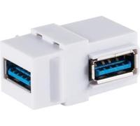 shiverpeaks ®-BASIC-S--Keystone Connecteur USB-A femelle 3.0, 5Gbps, angle (BS08-10042)