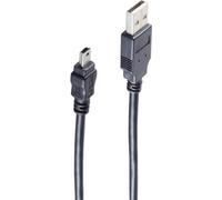 shiverpeaks BASIC-S Mini câble USB 2.0 USB-A - 5 pôles USB-B