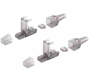 SHIVERPEAKS® -Basic-S-Network Plug, Cat.6A Tool-Less RJ45 Plug, Tool-Less, UTP-VE2