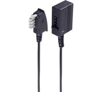 shiverpeaks ®-BASIC-S--Rallonge téléphonique, TAE N mâle sur TAE N femelle, 4-brins, 3,0m (BS70213)