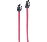 shiverpeaks ®-BASIC-S--SATA-III câble de raccordement 3/ 6Gps., mâle à mâle, avec fixation métallique, 1,0m (BS78246-1.0)