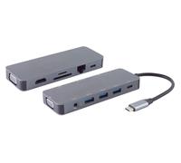 shiverpeaks BASIC-S Station d'accueil USB 11in1 USB-C mâle