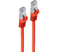 shiverpeaks BASIC-S U/FTP flat patch cable Cat. 6A 5,00 m rouge