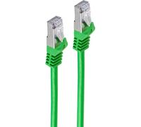 shiverpeaks BASIC-S U/FTP flat patch cable Cat. 6A 5,00 m vert