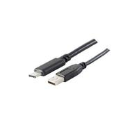 Shiverpeaks Câble USB BASIC-S BS77143-1.0 mâle C - mâle A 1 m USB 2.0 Noir